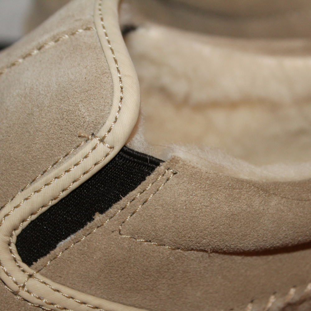 UGG NEUMEL LUXURY SHEARLING SUEDE SLIPPERS NEW! - Picture 7 of 8